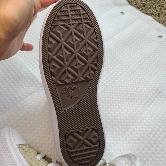 Rare Sherpa-Clad Converse Platform - Picture 12 of 13